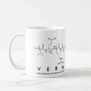 Vera peptide name mug