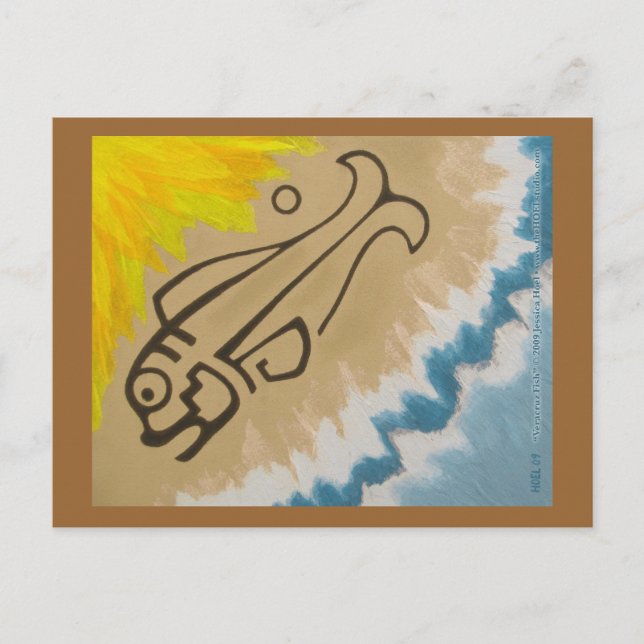 Veracruz Fish Postcard (Front)