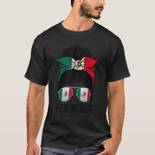 Veracruz Mexico Pride Mexican Flag State T-Shirt
