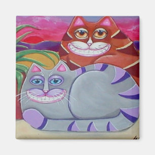 Veranda Cats Magnet