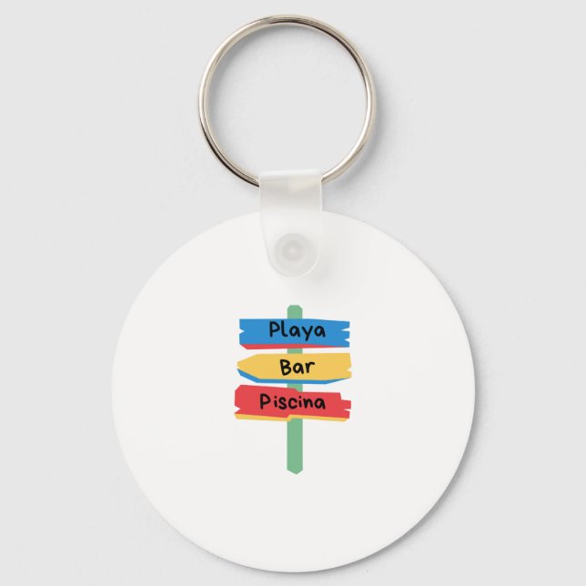 Verano Lake Key Ring (Front)