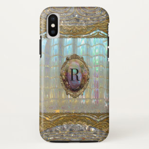 Veraspeece Baroque Pretty Monogram iPhone X Case