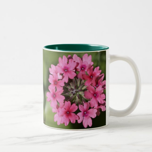 Verbena Blossom Two-Tone Coffee Mug (Right)