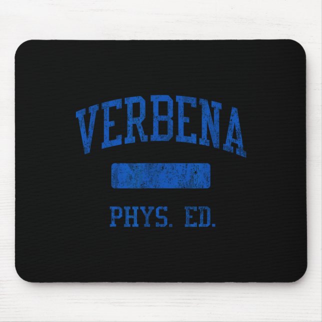 Verbena High School Hs Verbena Al Phys Ed  Mouse Mat (Front)