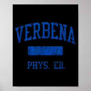 Verbena High School Hs Verbena Al Phys Ed Poster