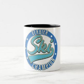 Verbier Ski Champion Two-Tone Coffee Mug