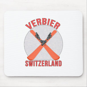 Verbier, Switzerland Mouse Mat