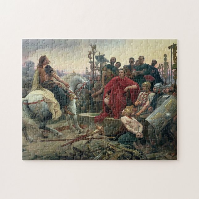 Vercingetorix and Julius Caesar Jigsaw Puzzle (Horizontal)