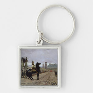 Vercingetorix  before Caesar, 52 BC, 1886 Key Ring