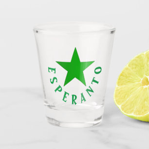 Verda Stelo (Esperanto Star) Shot Glass