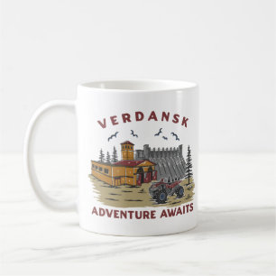 Verdansk tourism commercial coffee mug