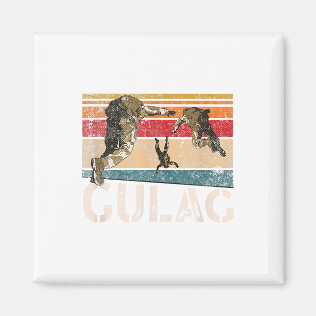 Verdansk Warzone Gulag Gaming Multiplayer Video Ga Magnet (Front)
