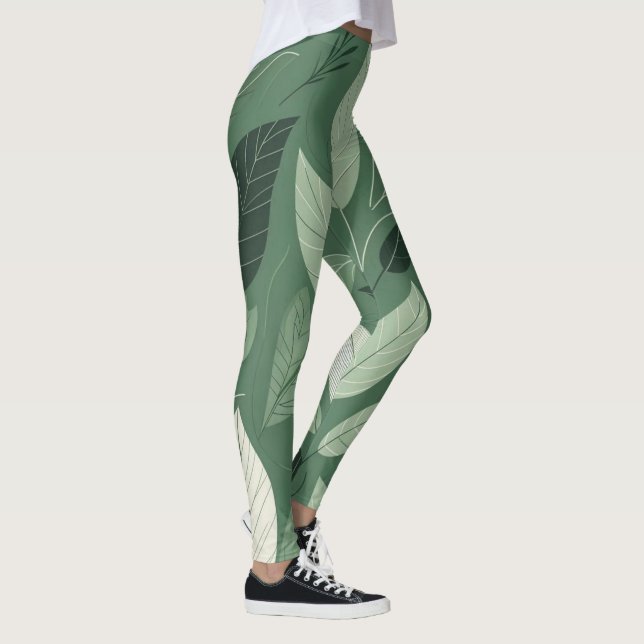 Verdant Canopy Leggings (Right)