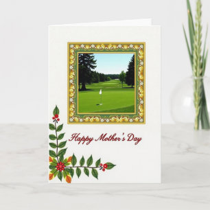 Verdant Mother Day Scene Card