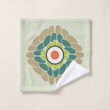 Verdant Rosette graphic green