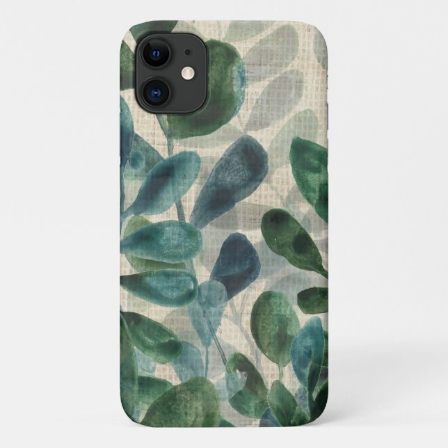 Verdant Sophistication - Tropical Leaves Case-Mate iPhone Case (Back)