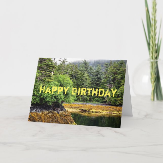 Verdant Views Birthday Card (Front)