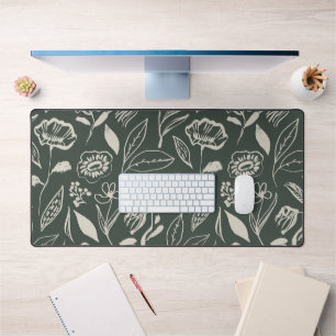Verdant Whisper Desk Mat
