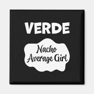 Verde Taco Sauce Costume Women Men Kids Halloween Magnet