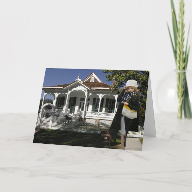 Verdi, 1868 Pillot House, Sam Houston Park Card (Front)