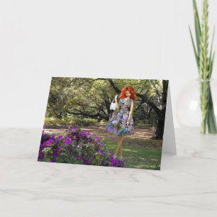 Verdi - Florals at the Zoo Card