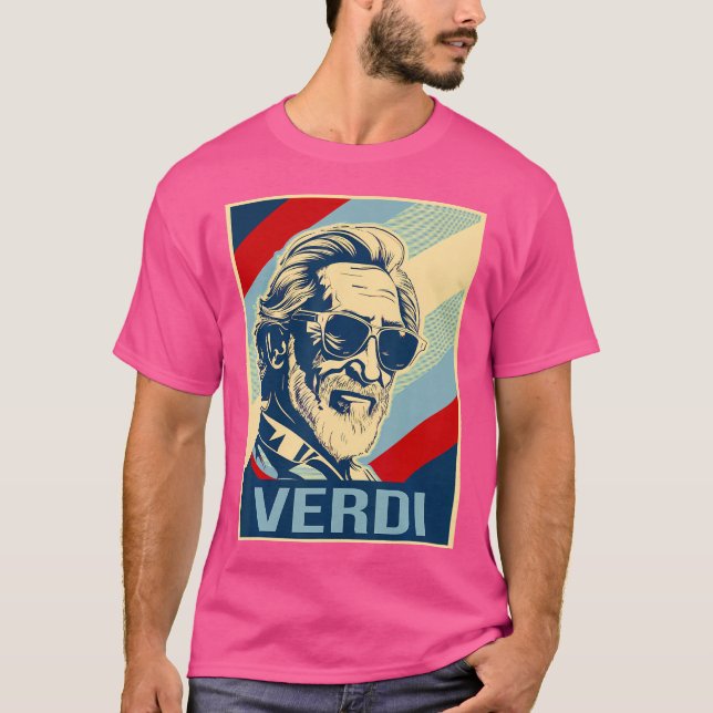 Verdi Italian Opera T-Shirt (Front)