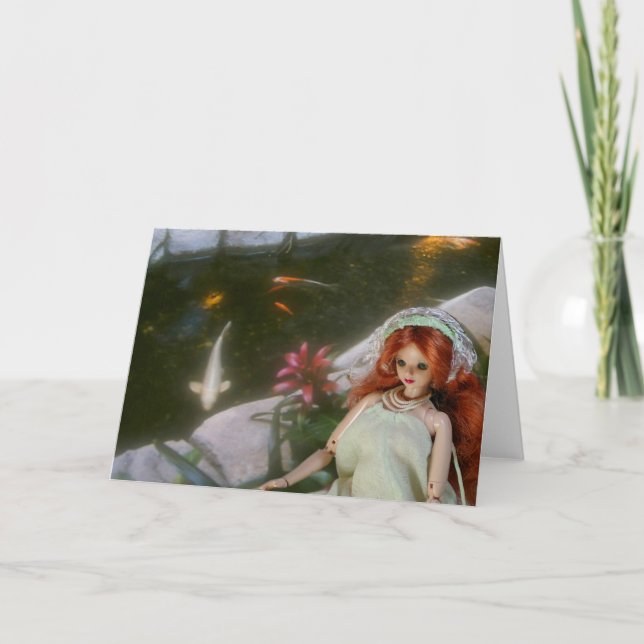 Verdi, Koi Pond at Embassy Suites, San Francisco Card (Front)