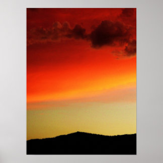 Verdi Sunset Poster