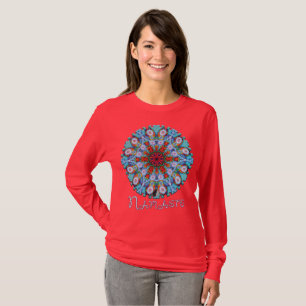 Verdigris Namaste Kaleidoscope T-Shirt