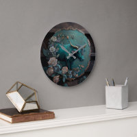 Verdigris Zodiac Taurus Metal Art