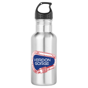 Verdon Gorge France Rock Climbing Carabiner 532 Ml Water Bottle