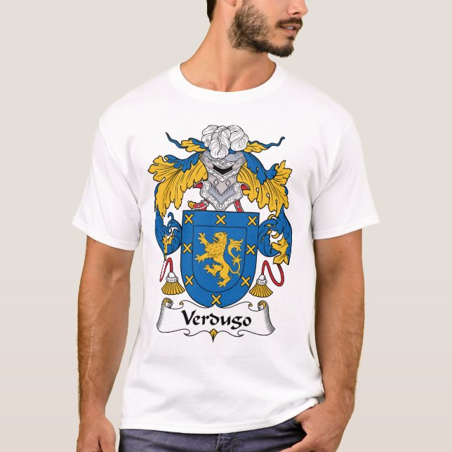 Verdugo Family Crest T-Shirt (Front)