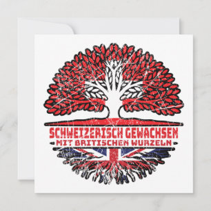 Vereinigtes Königreich Britisch Schweizer Schweiz Card