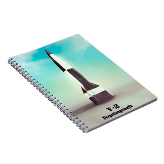 Vergeltungswaffe V2 Rocket Notebook
