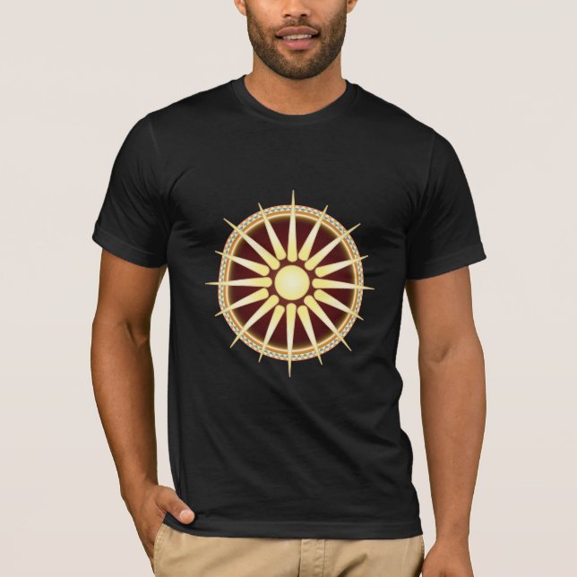 Vergina Sun ( version 3 ) T-Shirt (Front)