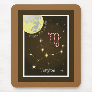 Vergine 23 agosto al 23 settembre Mauspad Mouse Mat