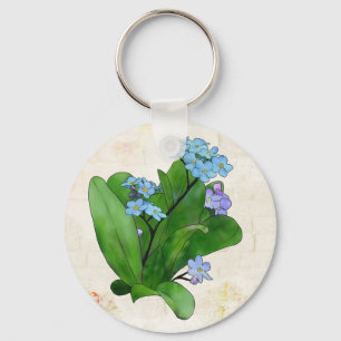 Vergissmeinicht Key Ring
