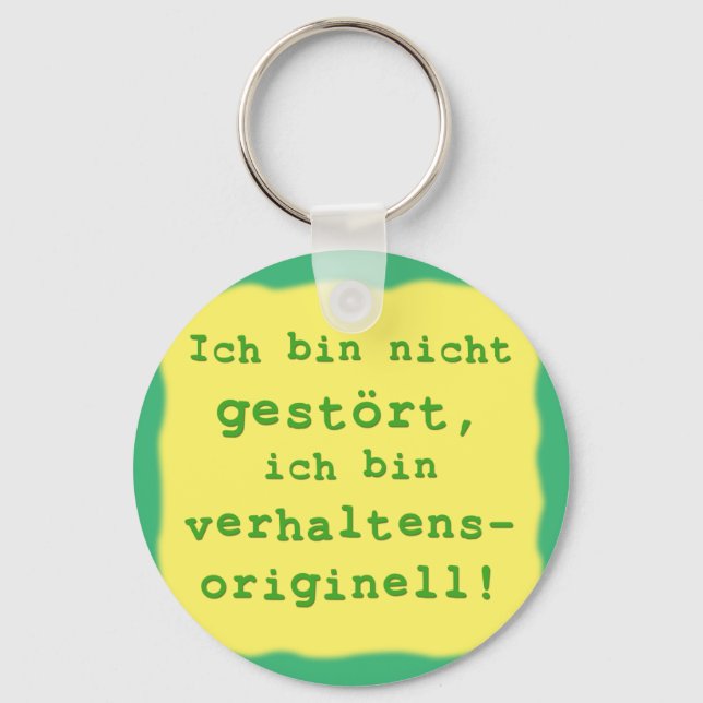 verhaltensoriginell key ring (Front)