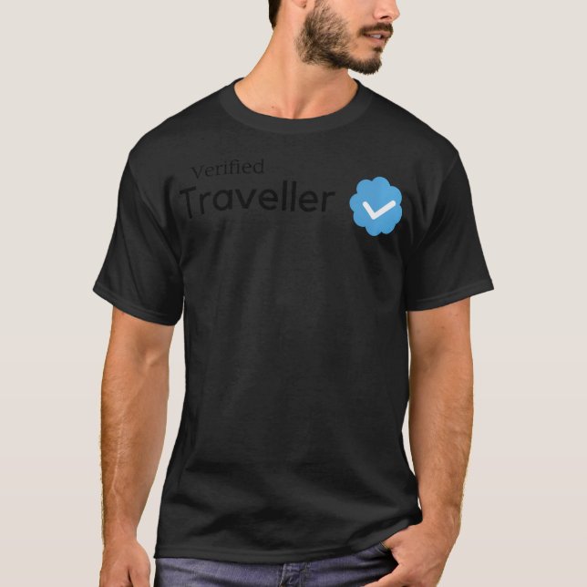 Verified Traveller T-Shirt (Front)