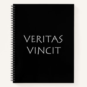 Veritas vincit notebook
