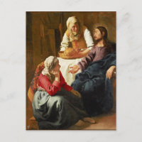 Vermeer - Christ in the House of Martha and Mary