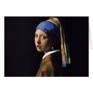 Vermeer Girl Pearl Earring Masterpiece Painting