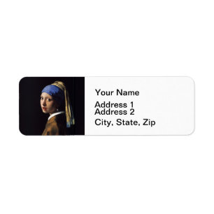 Vermeer Girl Pearl Earring Masterpiece Painting
