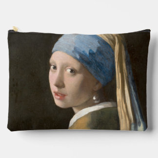 Vermeer, Girl with a Pearl Earring - Fine Art Accessory Pouch