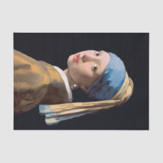 Vermeer Girl with Pearl Earring Tissue Paper