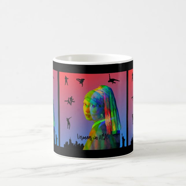 Vermeer in NYC Coffee Mug (Center)
