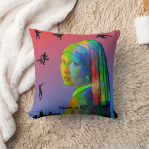 Vermeer in NYC Cushion