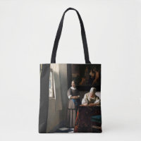 Vermeer - Lady Writing a Letter with her Maid