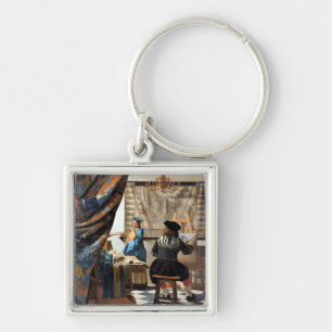 Vermeer - The Art of Painting Key Ring