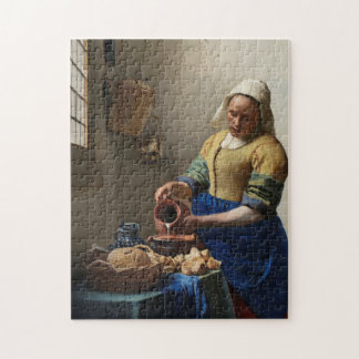 Vermeer, The Milkmaid - Dutch Fine Art Jigsaw Puzzle